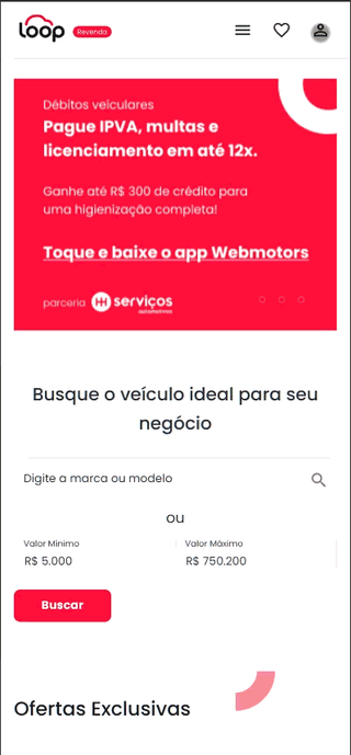 Encontre o meu alerta em "Minha conta" e depois "Meu Alerta" Encontre o meu alerta em "Minha conta" e depois "Meu Alerta"