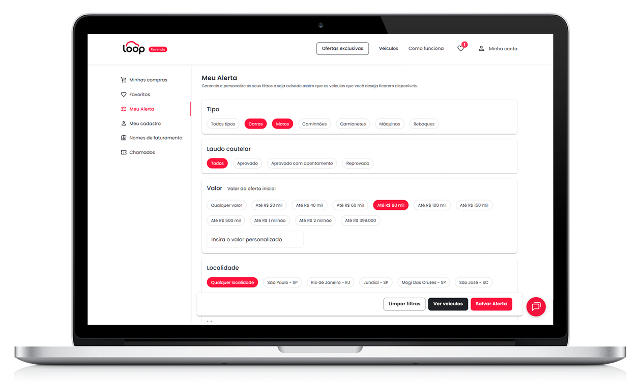 Meu alerta - Desktop Meu alerta - Desktop